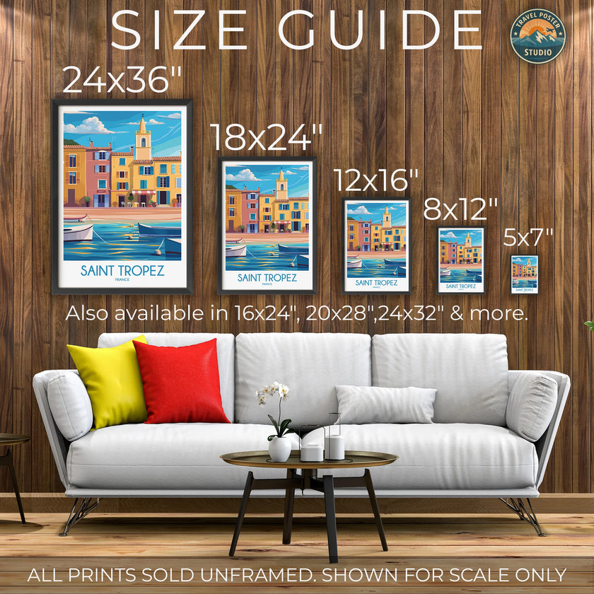 Saint Tropez Gallery Quality Print