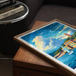 Saint Tropez Modern Travel Poster