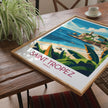 Saint Tropez Scenic Landscape Art