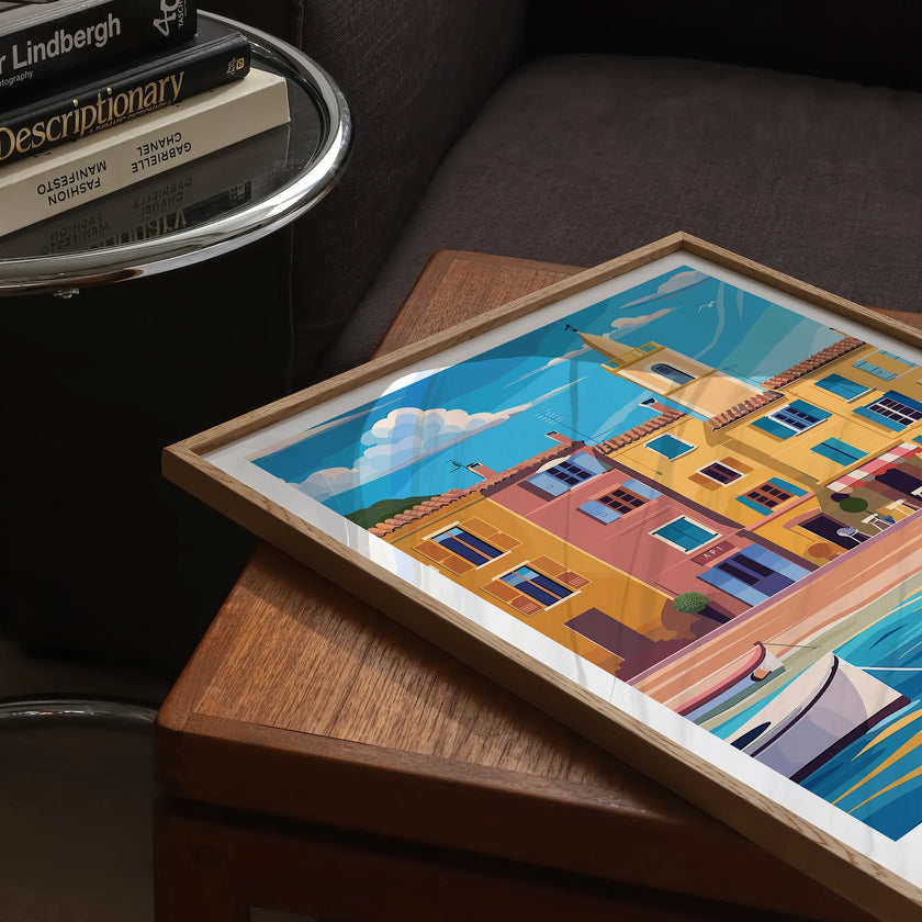 Saint Tropez Souvenir Poster Print