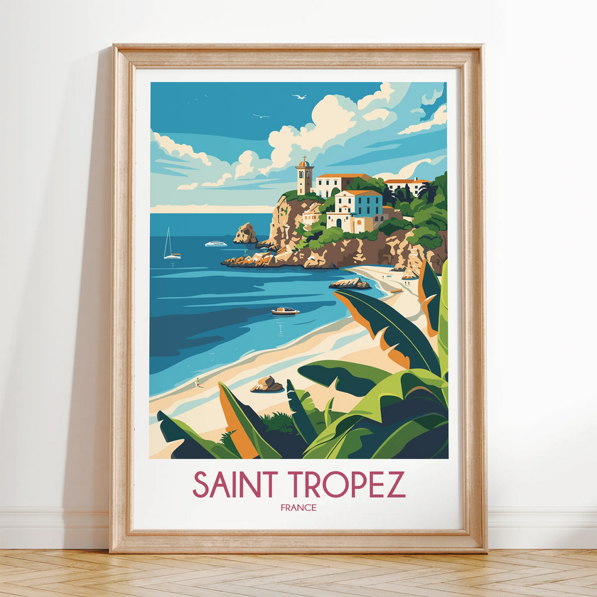 Saint Tropez Travel Memory Gift