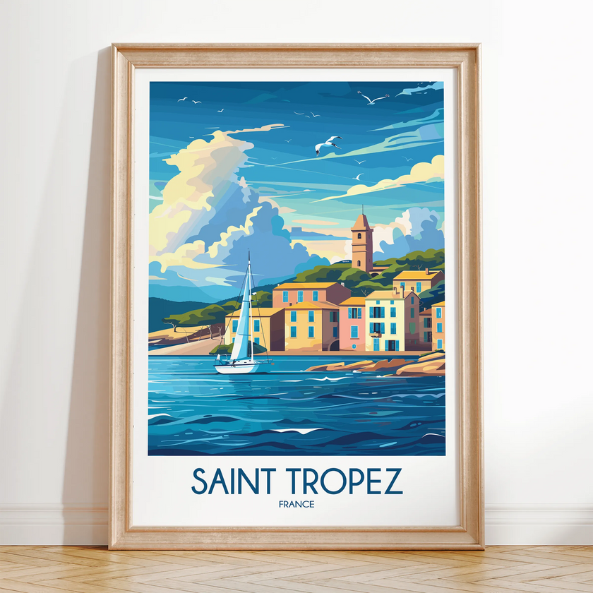 Saint Tropez Travel Memory Gift