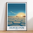 Salar De Uyuni Minimalist Wall Art