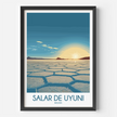 Salar De Uyuni Scenic Landscape Art