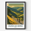 Salins Les Bains Gallery Quality Print