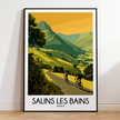 Salins Les Bains Gallery Quality Print