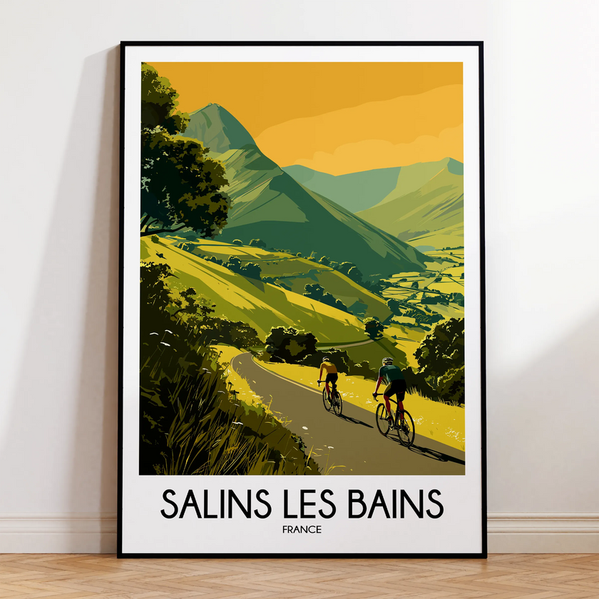 Salins Les Bains Gallery Quality Print