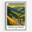 Salins Les Bains Minimalist Wall Art