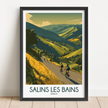 Salins Les Bains Scenic Landscape Art