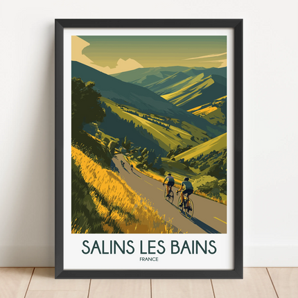 Salins Les Bains Scenic Landscape Art