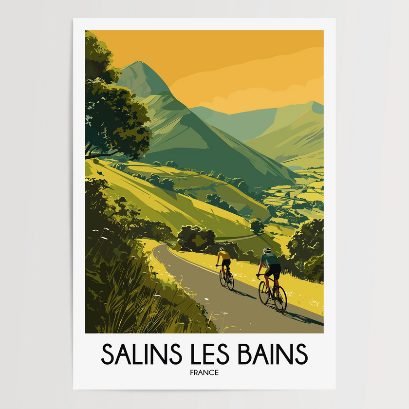 Salins Les Bains Travel Memory Gift