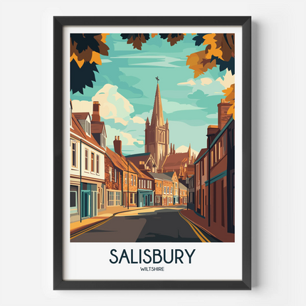 Salisbury Destination Art Gift