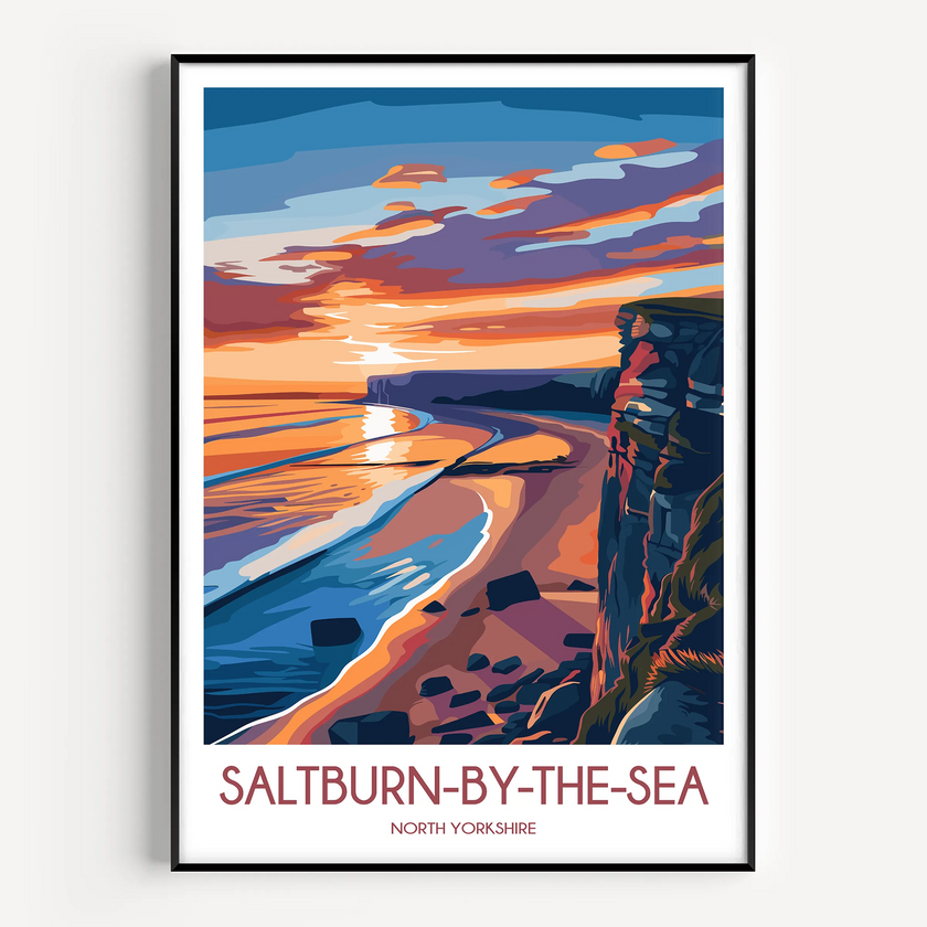 Saltburn-By-The-Sea Destination Art Gift