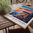 Saltburn-By-The-Sea Retro Travel Illustration