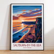 Saltburn-By-The-Sea Souvenir Poster Print