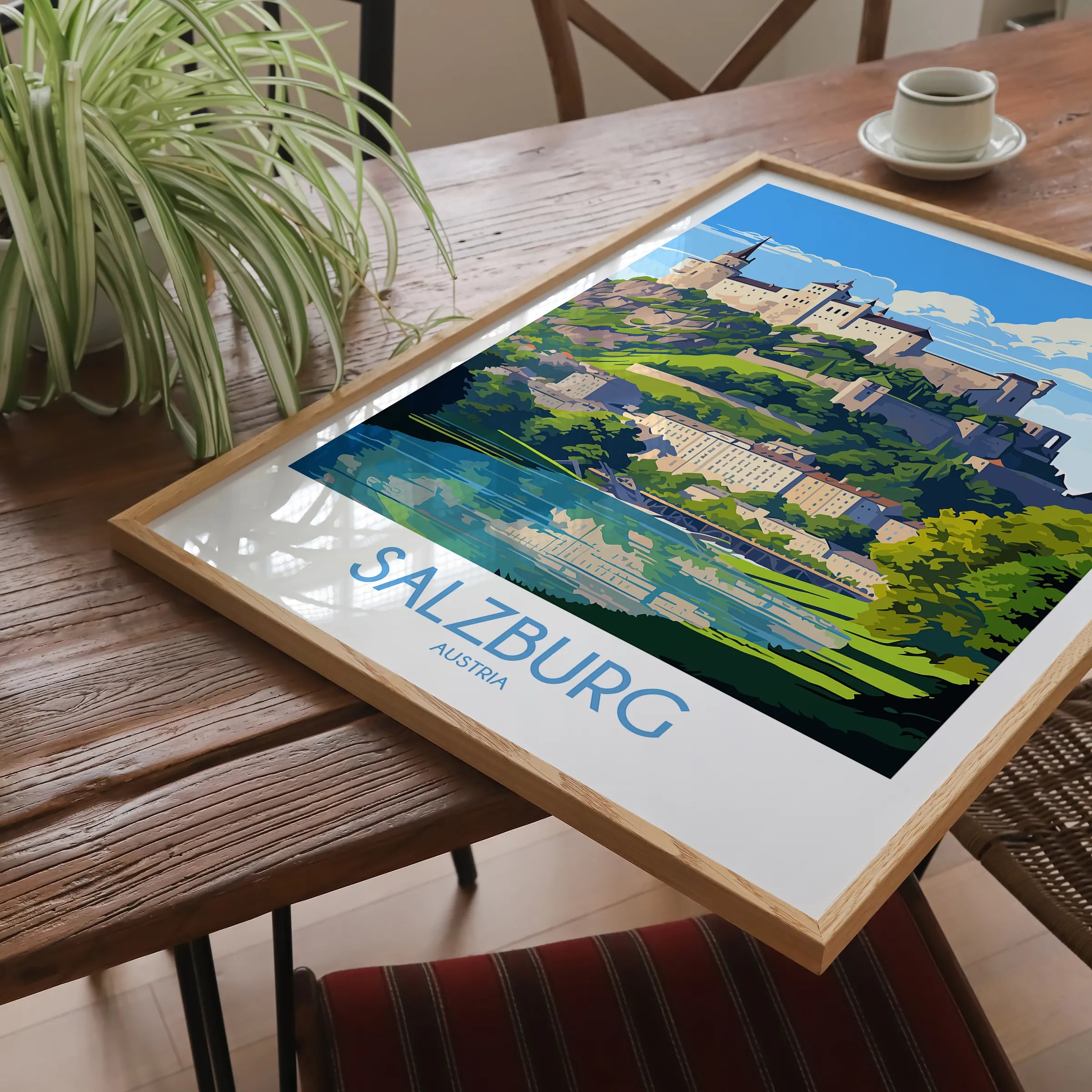 Salzburg Destination Art Gift