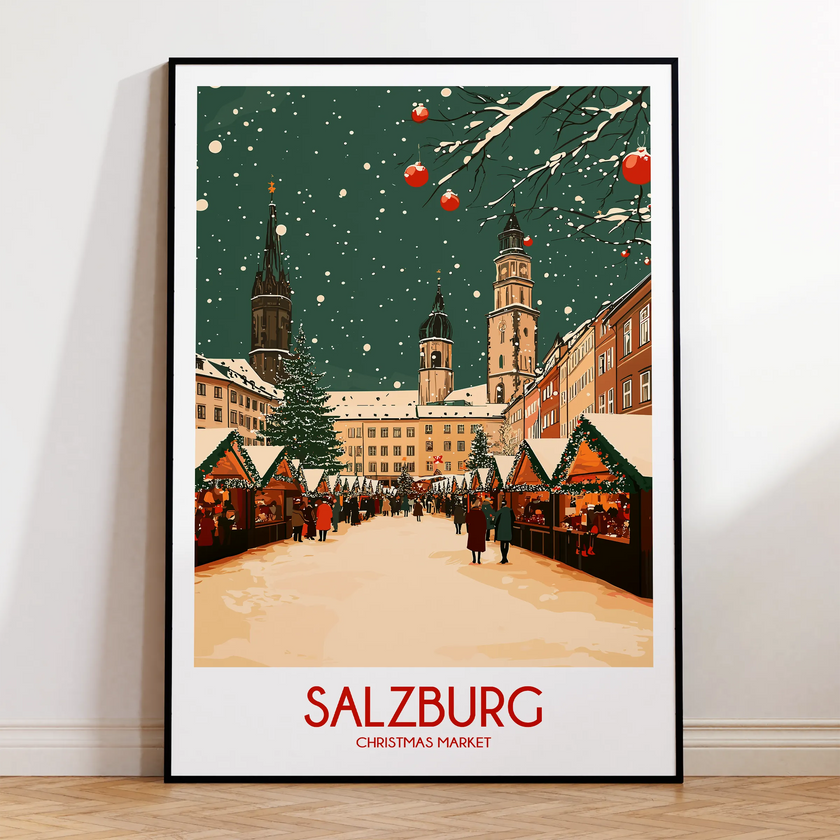 Salzburg Destination Art Gift