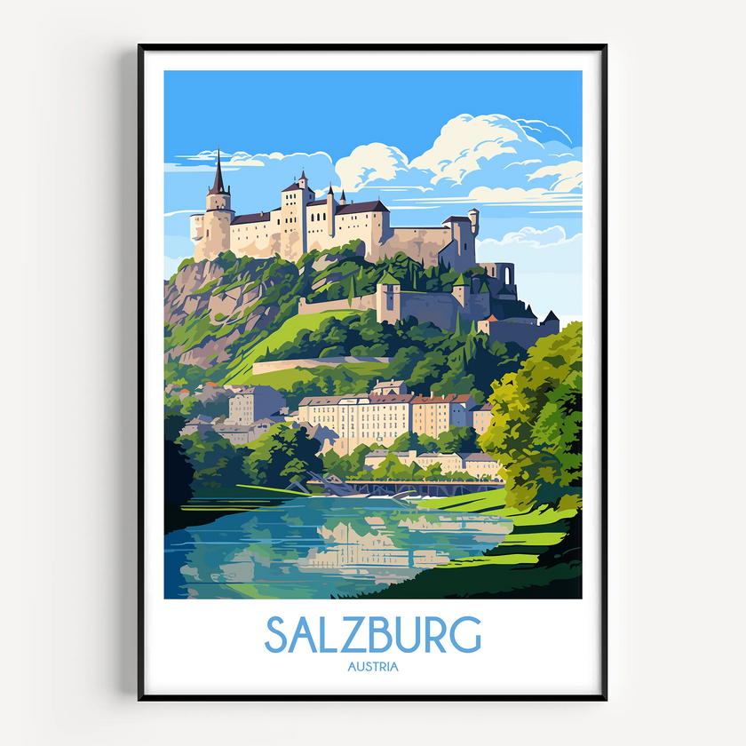 Salzburg Minimalist Wall Art