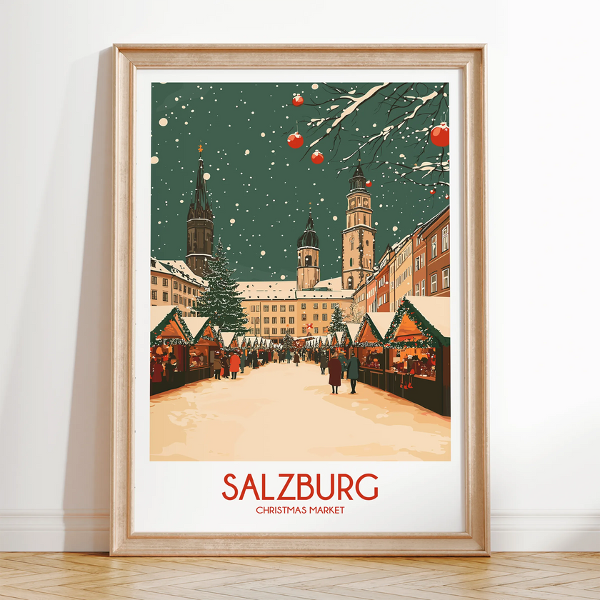 Salzburg Scenic Landscape Art