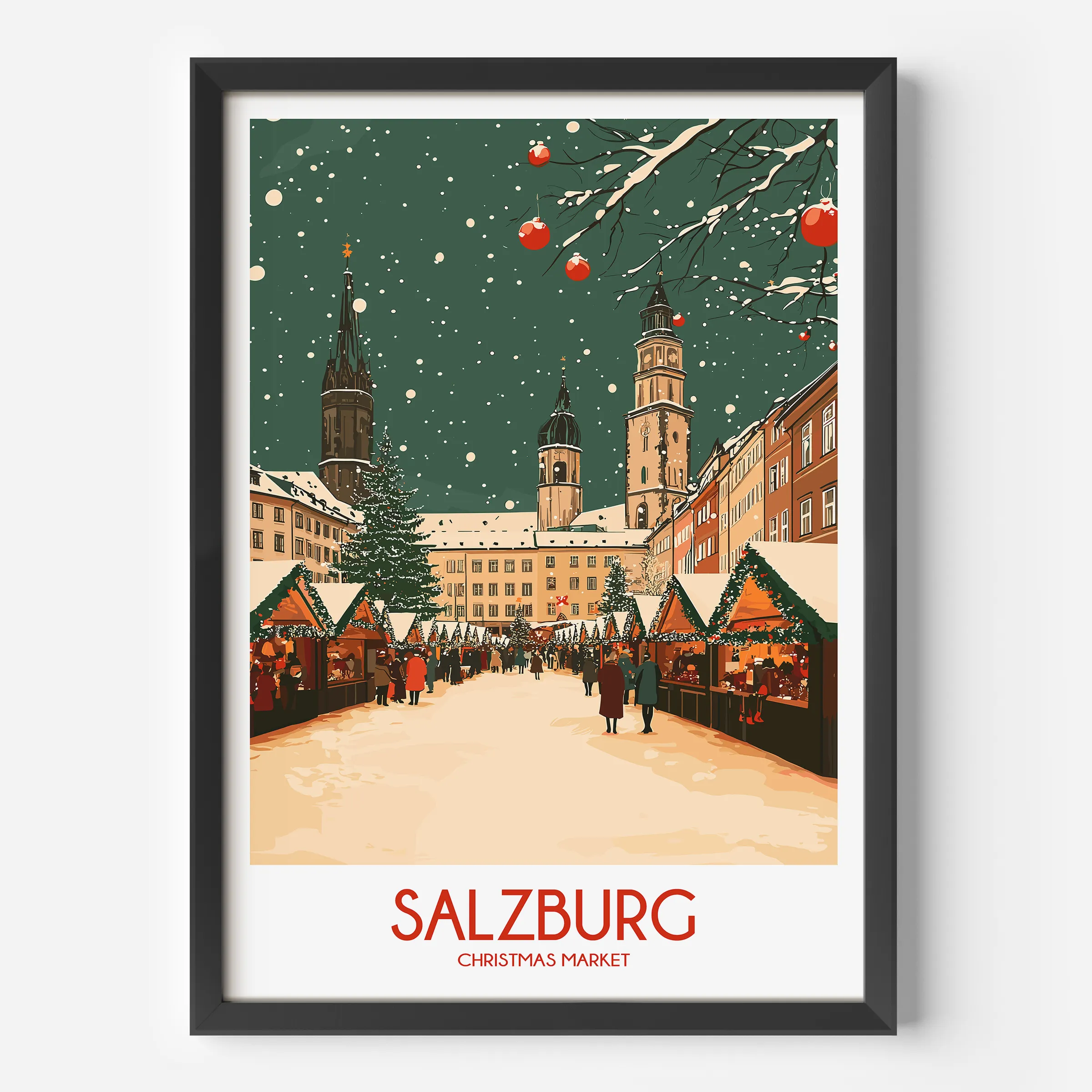 Salzburg Travel Memory Gift