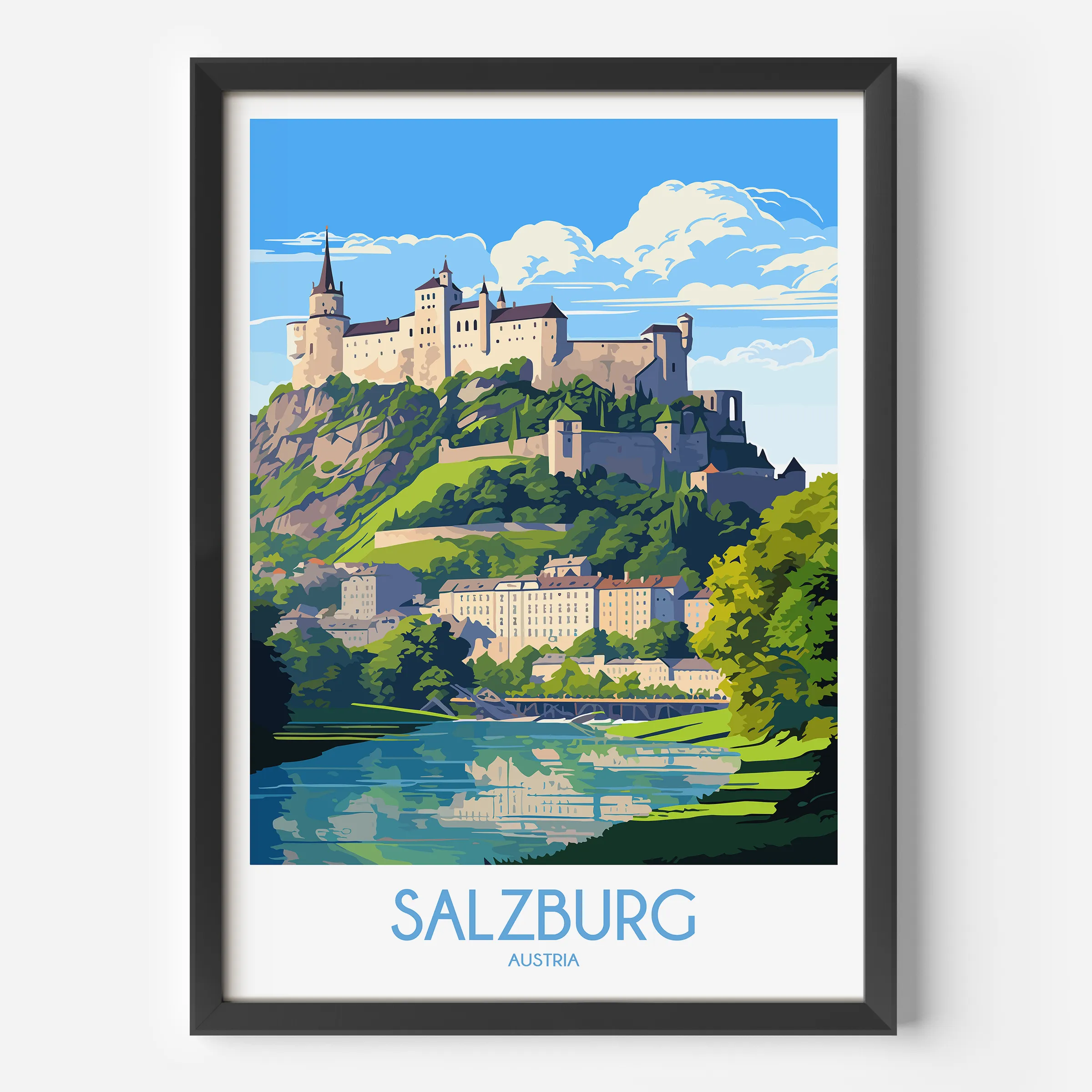Salzburg Travel Memory Gift