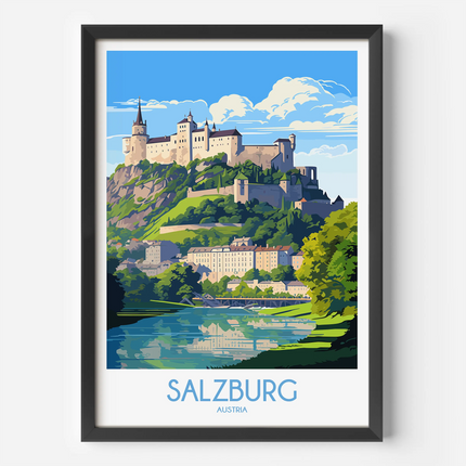 Salzburg Travel Memory Gift