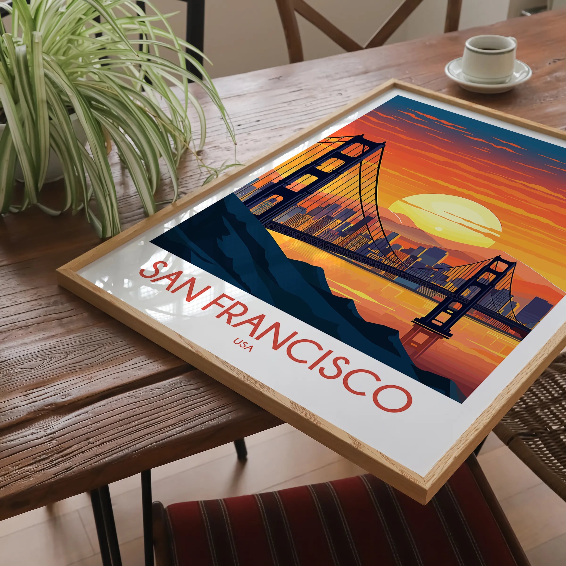 San Francisco Destination Art Gift