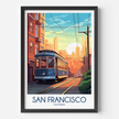 San Francisco Destination Art Gift