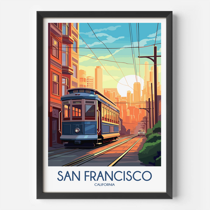 San Francisco Destination Art Gift