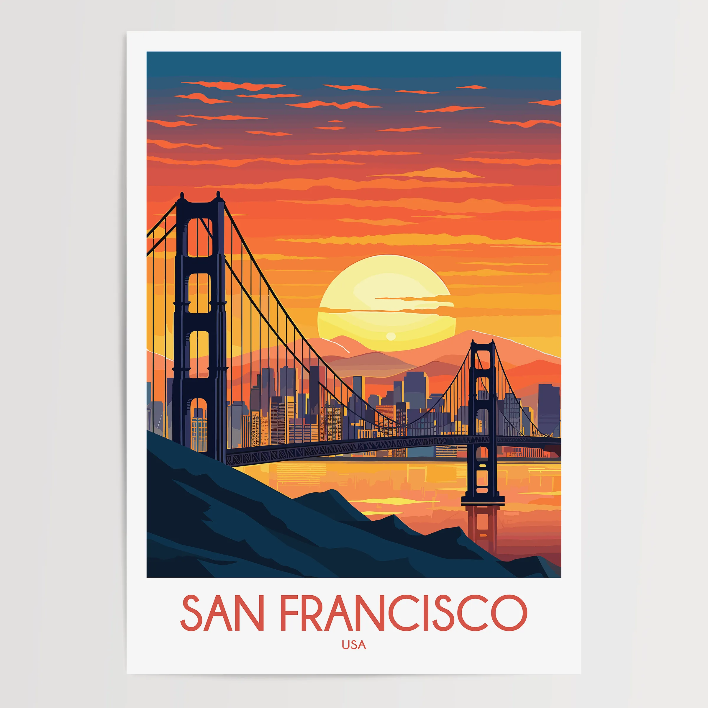 San Francisco Gallery Quality Print
