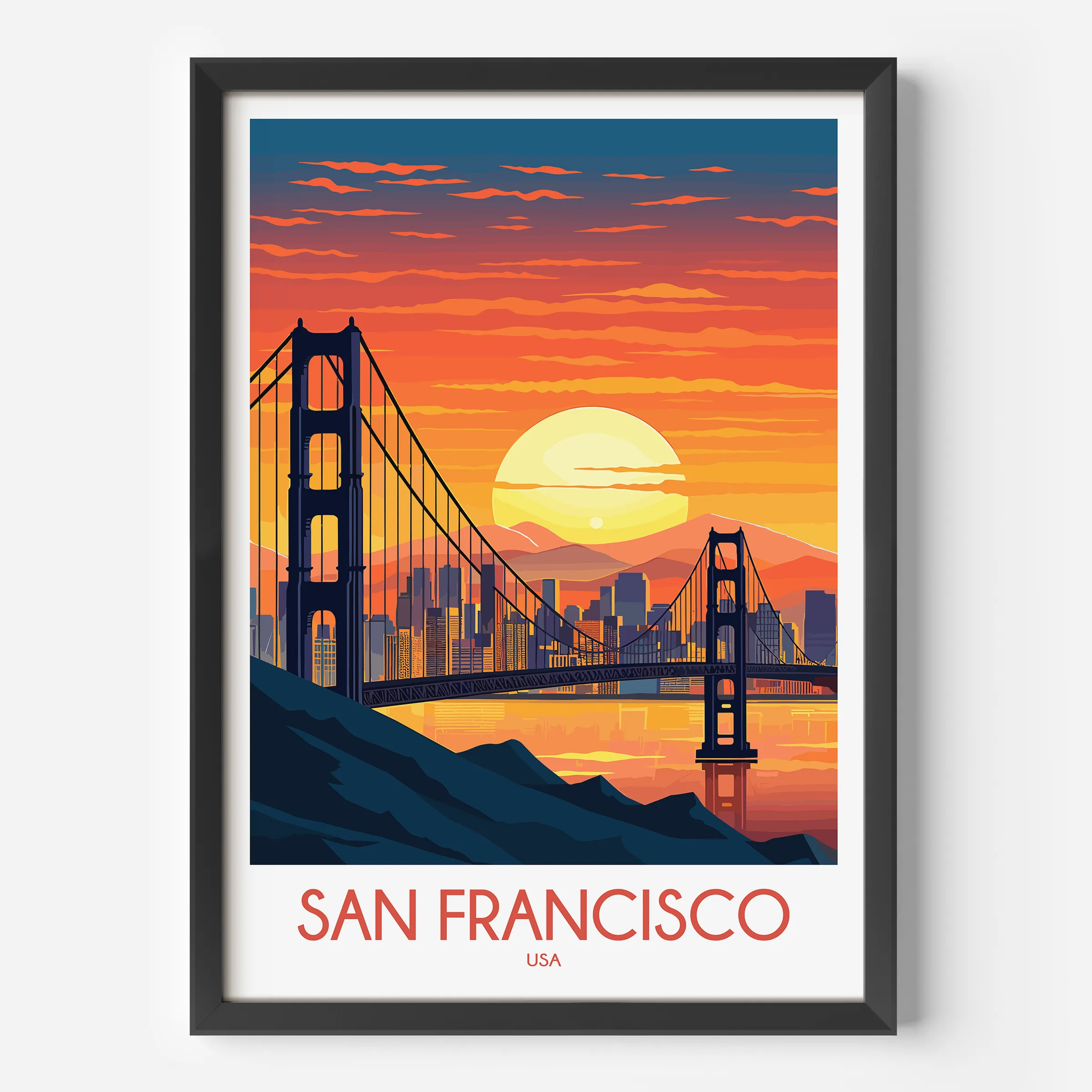 San Francisco Home Office Decor