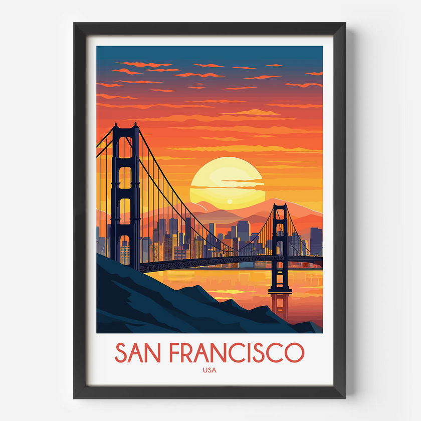 San Francisco Home Office Decor