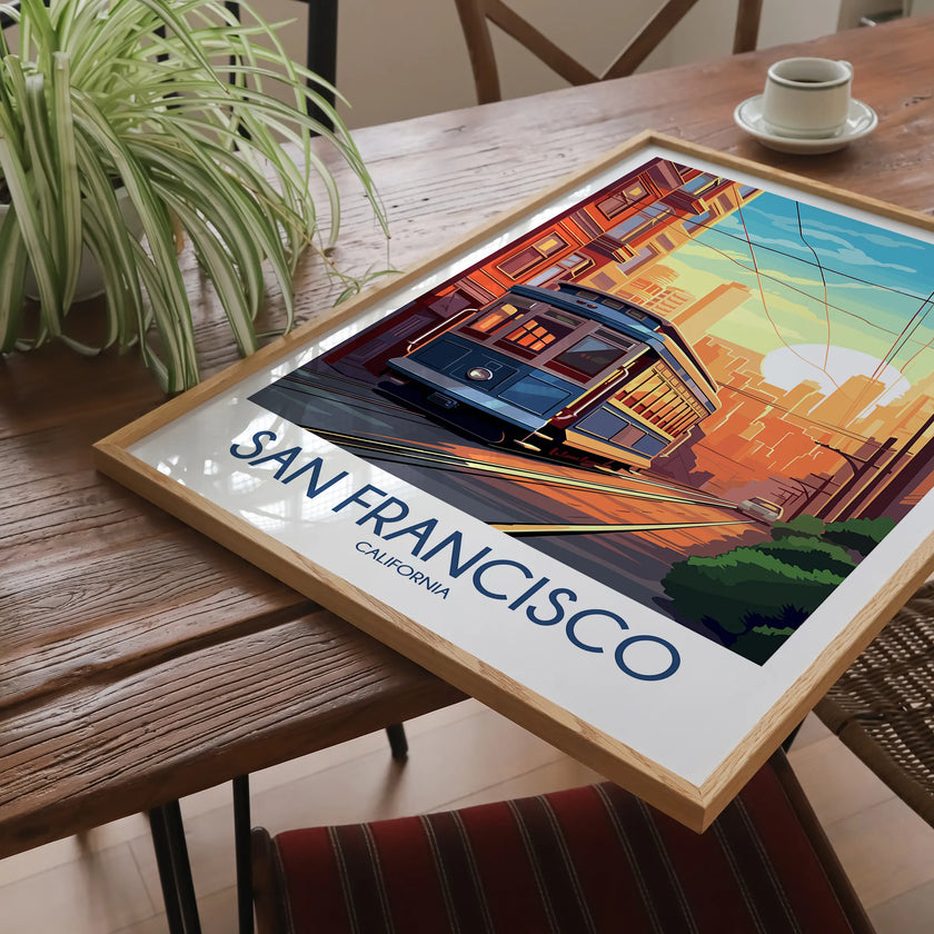 San Francisco Minimalist Wall Art