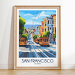 San Francisco Scenic Landscape Art