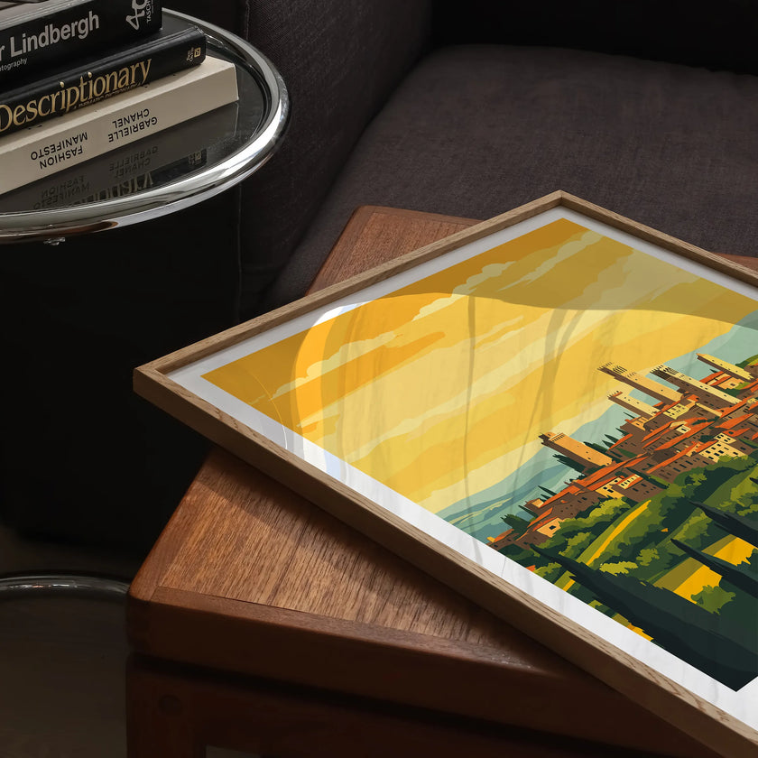 San Gimignano Gallery Quality Print