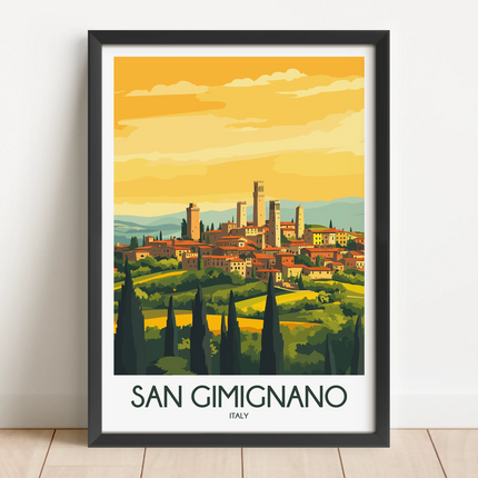 San Gimignano Home Office Decor