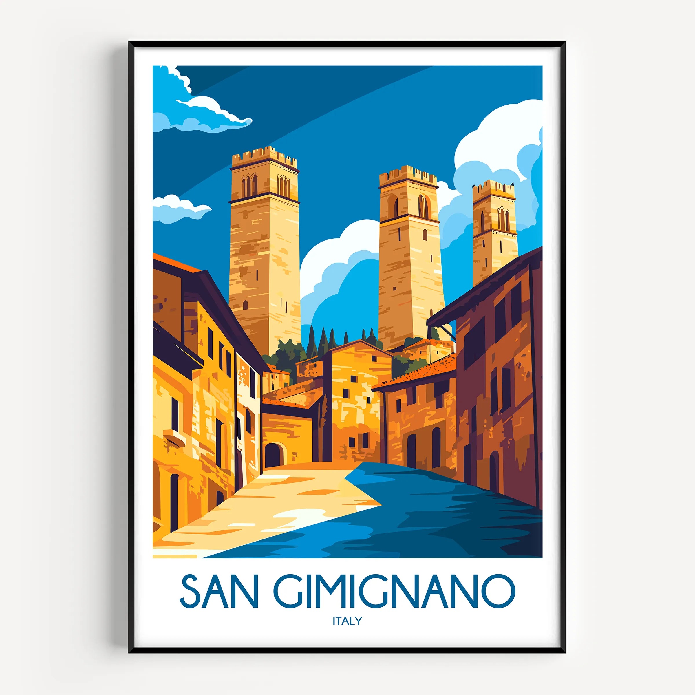 San Gimignano Home Office Decor