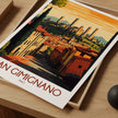 San Gimignano Minimalist Wall Art