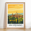 San Gimignano Travel Memory Gift