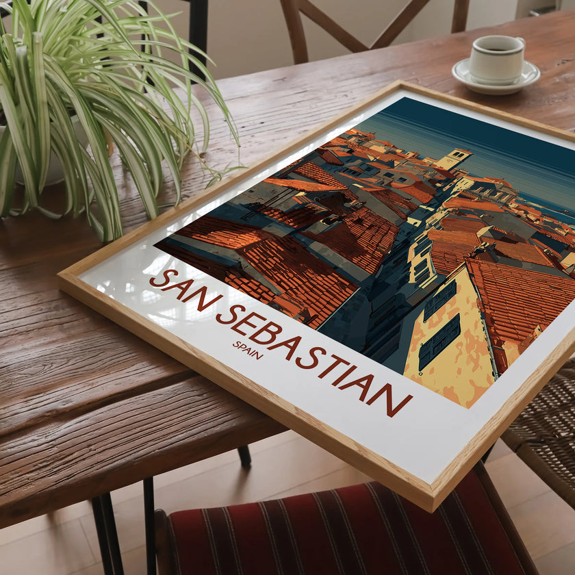 San Sebastian Souvenir Poster Print