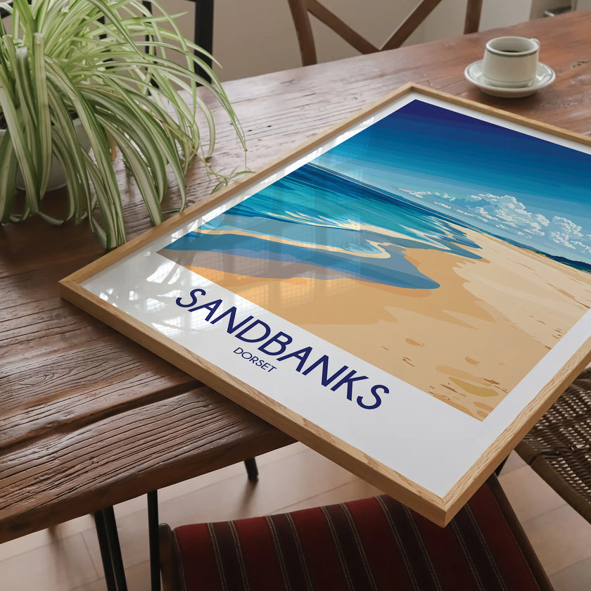 Sandbanks Minimalist Wall Art