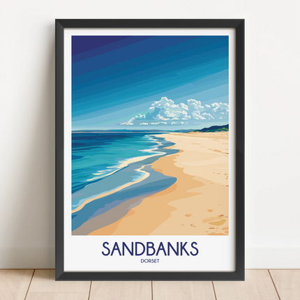 Sandbanks Scenic Landscape Art