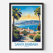 Santa Barbara Destination Art Gift