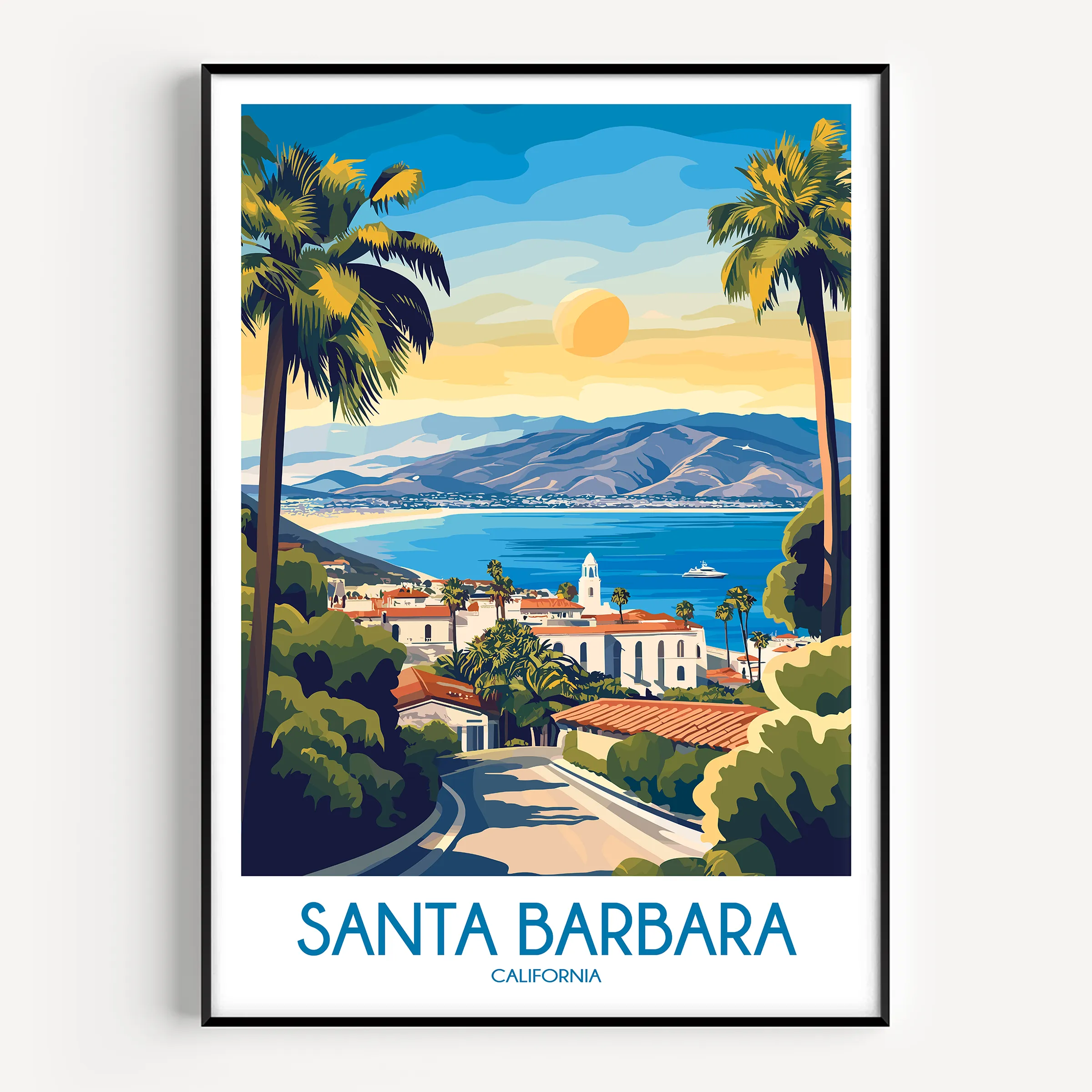 Santa Barbara Gallery Quality Print