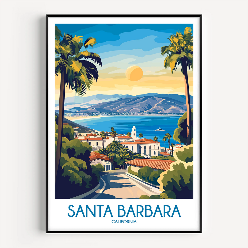 Santa Barbara Gallery Quality Print