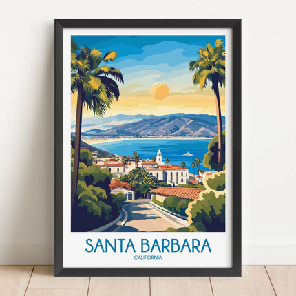Santa Barbara Home Office Decor