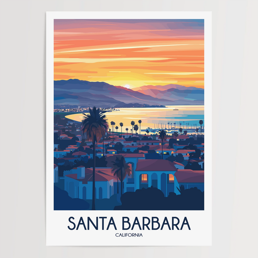 Santa Barbara Scenic Landscape Art