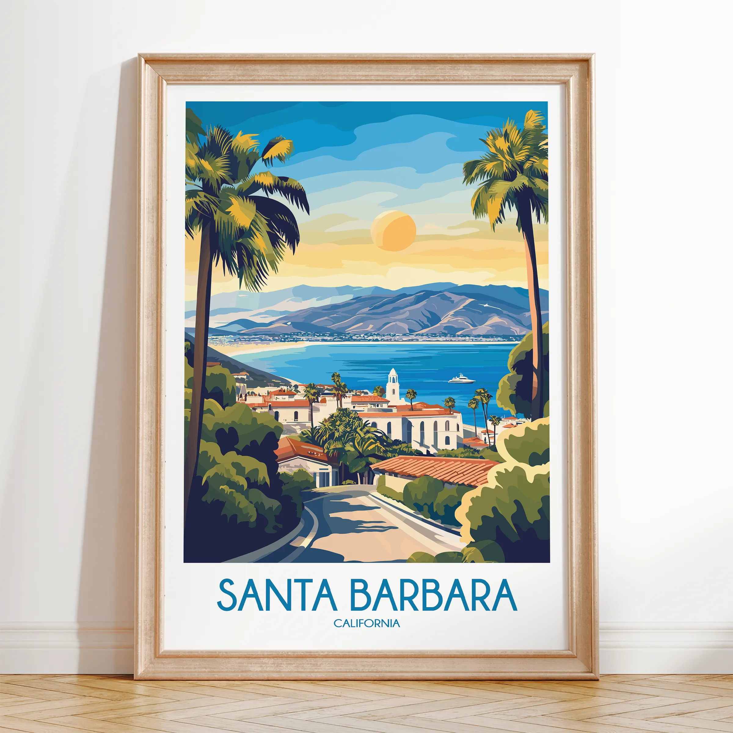 Santa Barbara Travel Memory Gift