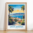 Santa Barbara Travel Memory Gift