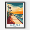 Santa Cruz Destination Art Gift